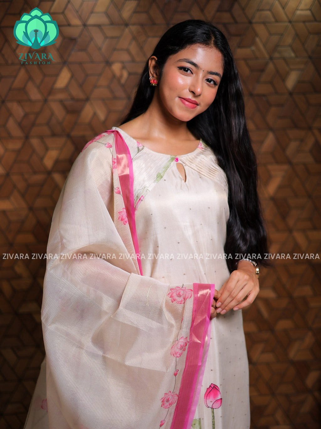 KAMALAM- FESTIVE WEAR HOT SELLER EXCLUSIVE TOP AND DUPATTA SET for women- Label Zivara