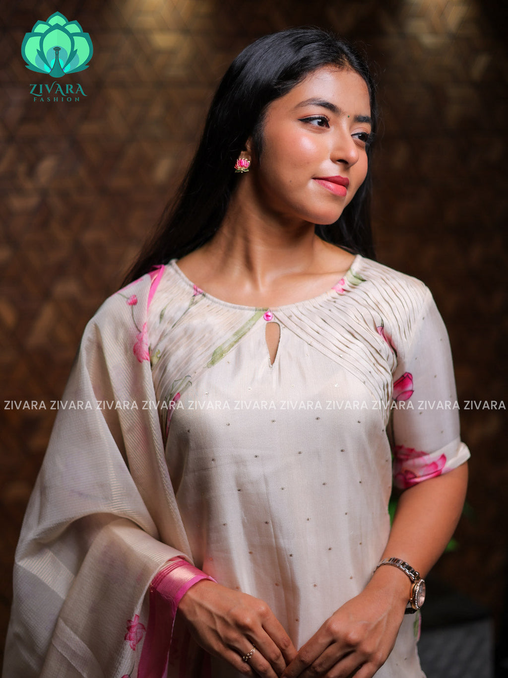 KAMALAM- FESTIVE WEAR HOT SELLER EXCLUSIVE TOP AND DUPATTA SET for women- Label Zivara