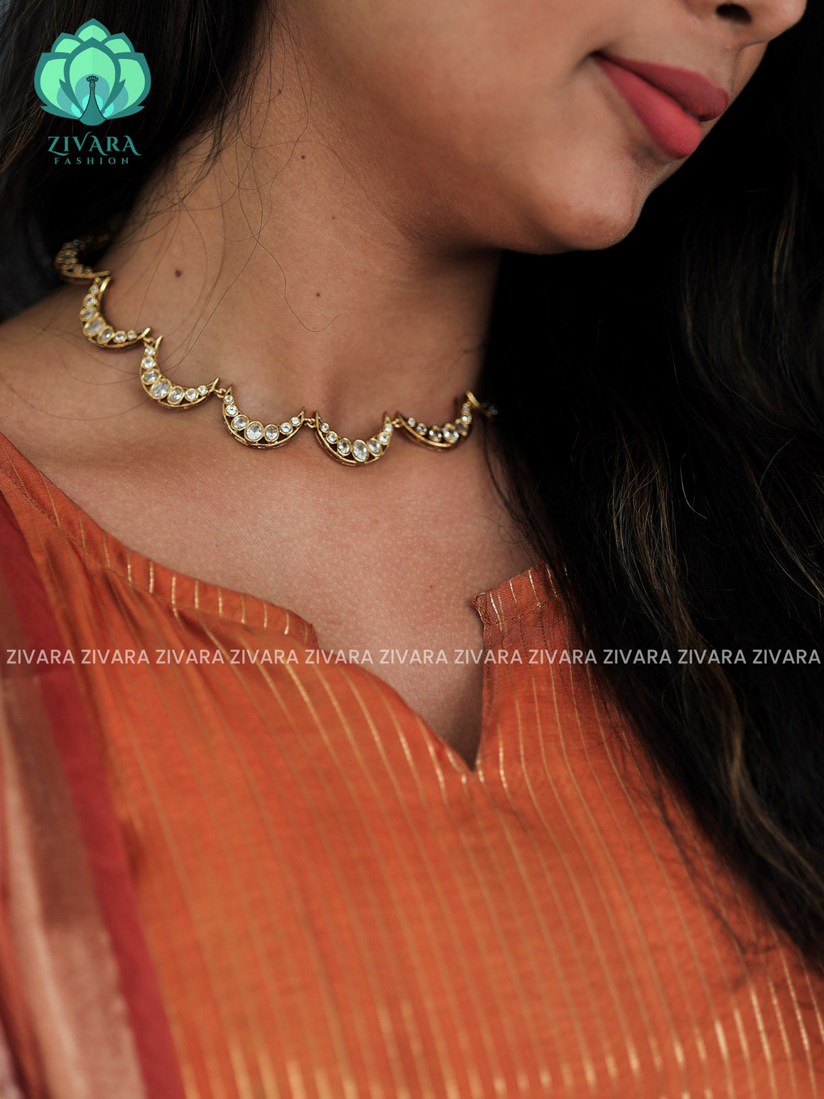 ORANGISH  YELLOW- Pavani - FESTIVE WEAR HOT SELLER EXCLUSIVE TOP AND DUPATTA SET for women- Label Zivara