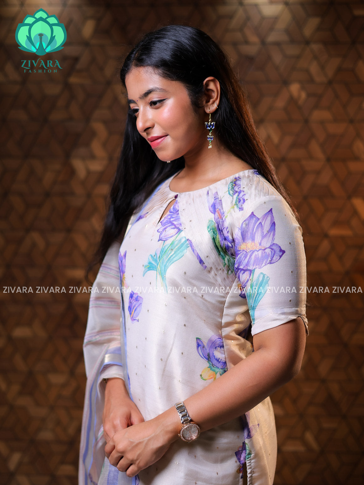 KAMALAM- FESTIVE WEAR HOT SELLER EXCLUSIVE TOP AND DUPATTA SET for women- Label Zivara