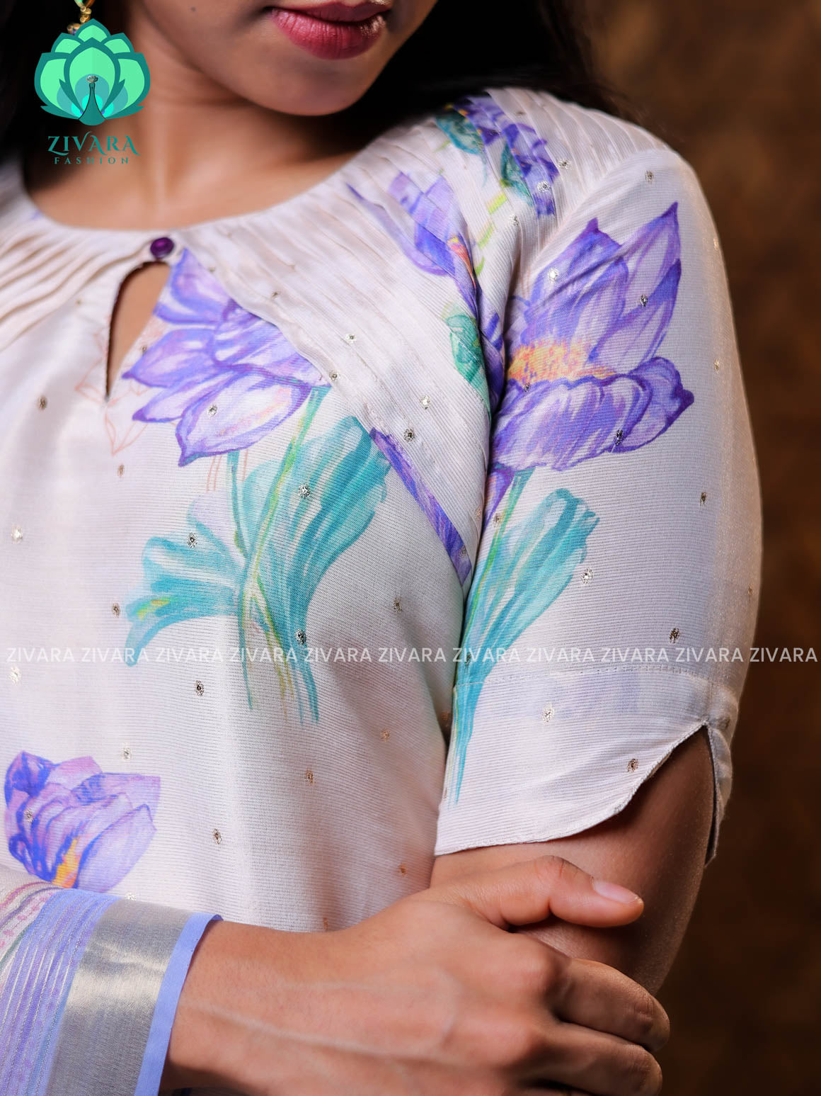 KAMALAM- FESTIVE WEAR HOT SELLER EXCLUSIVE TOP AND DUPATTA SET for women- Label Zivara