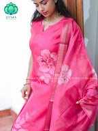 PINK - Pavani - FESTIVE WEAR HOT SELLER EXCLUSIVE TOP AND DUPATTA SET for women- Label Zivara