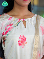 KAMALAM- FESTIVE WEAR HOT SELLER EXCLUSIVE TOP AND DUPATTA SET for women- Label Zivara