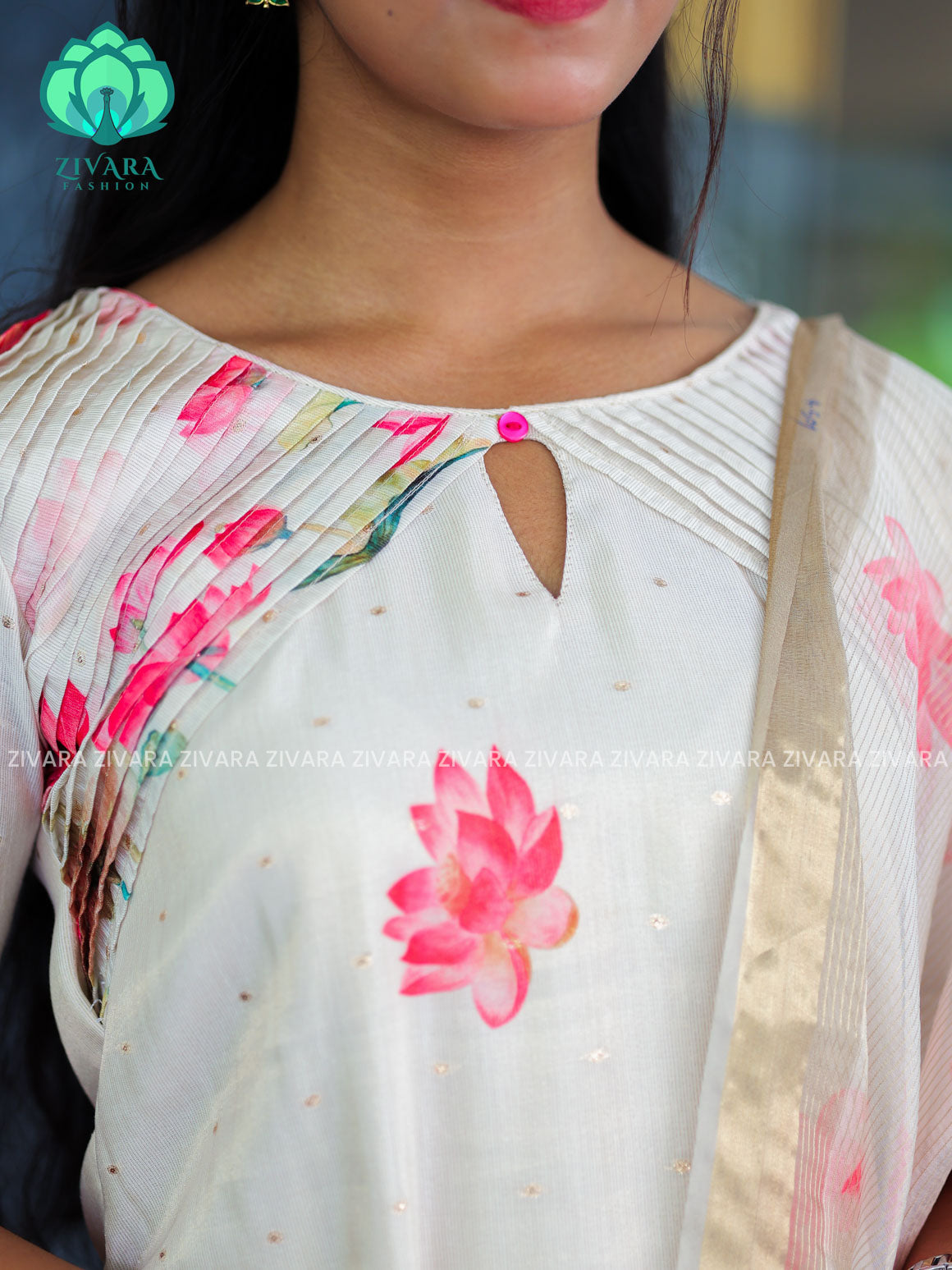 KAMALAM- FESTIVE WEAR HOT SELLER EXCLUSIVE TOP AND DUPATTA SET for women- Label Zivara