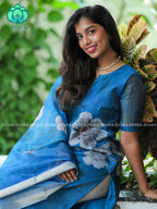 BLUE - Pavani - FESTIVE WEAR HOT SELLER EXCLUSIVE TOP AND DUPATTA SET for women- Label Zivara