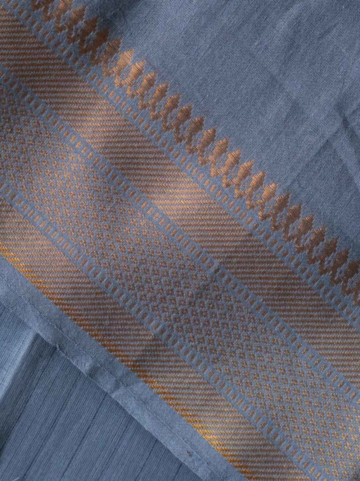 PREORDER-Iniya  - Grey - OFFICE WEARS- HANDLOOM COTTON- SALWAR SUIT WITH DUPATTA - LABEL ZIVARA