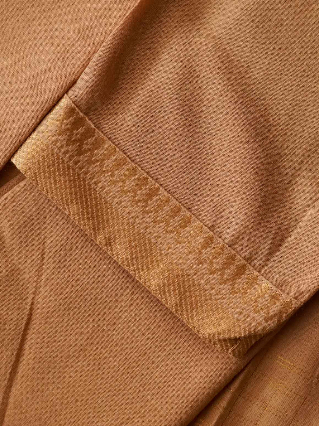 Iniya  - Golden brown   - OFFICE WEARS- HANDLOOM COTTON- SALWAR SUIT WITH DUPATTA - LABEL ZIVARA