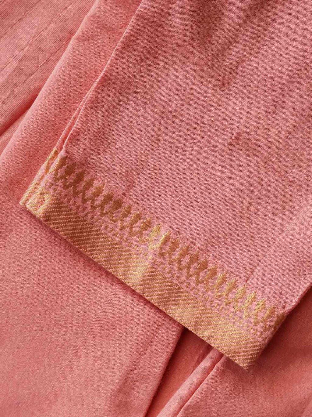 PREORDER Iniya  - Pink - OFFICE WEARS- HANDLOOM COTTON- SALWAR SUIT WITH DUPATTA - LABEL ZIVARA