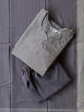 PREORDER- KEERTHI  - CEMENT GREY  - OFFICE WEARS- HANDLOOM COTTON- SALWAR SUIT WITH DUPATTA - LABEL ZIVARA