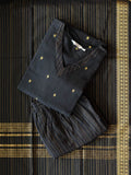PREORDER - Kuzhali - Black  OFFICE WEARS - HANDLOOM COTTON- SALWAR SUIT WITH DUPATTA - LABEL ZIVARA