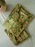 Imai- GREEN ELEPHANT -  COMFY AND OFFICE WEAR COTTON Full length straight cut coord sets for women- Label Zivara