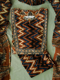 ABINAYA - BROWN LEAF - OFFICE WEARS - JAIPUR COTTON - SALWAR SUIT WITH DUPATTA - LABEL ZIVARA