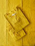 PREORDER - SUHASINI - SUNFLOWER YELLOW - OFFICE WEARS- HANDLOOM COTTON- SALWAR SUIT WITH DUPATTA - LABEL ZIVARA