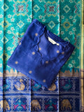 PREORDER- Neelambari-Blue - FESTIVE WEAR HOT SELLER EXCLUSIVE TOP AND DUPATTA SET for women- Label ZivarA