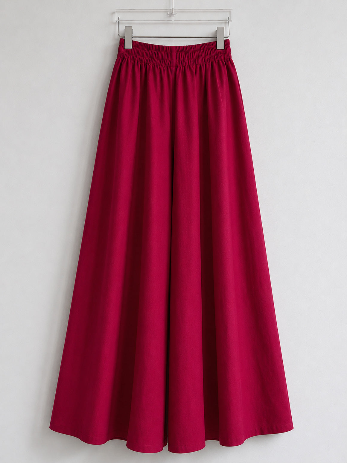 DHANYA - MAROON - HEAVY FLARE DAILY WEAR PALAZZO PANTS WITH POCKET - LABEL ZIVARA